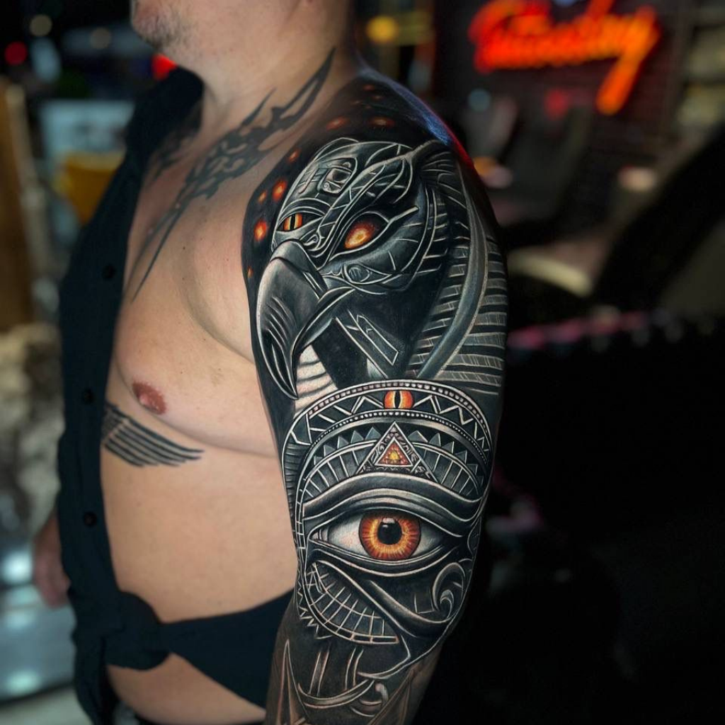 amsterdam zwart grijs tattoo