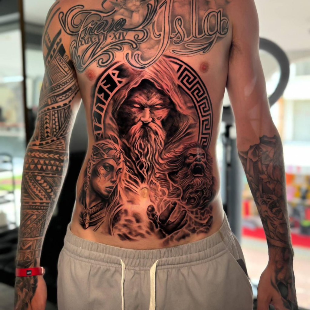 Amsterdam watercolor tattoo