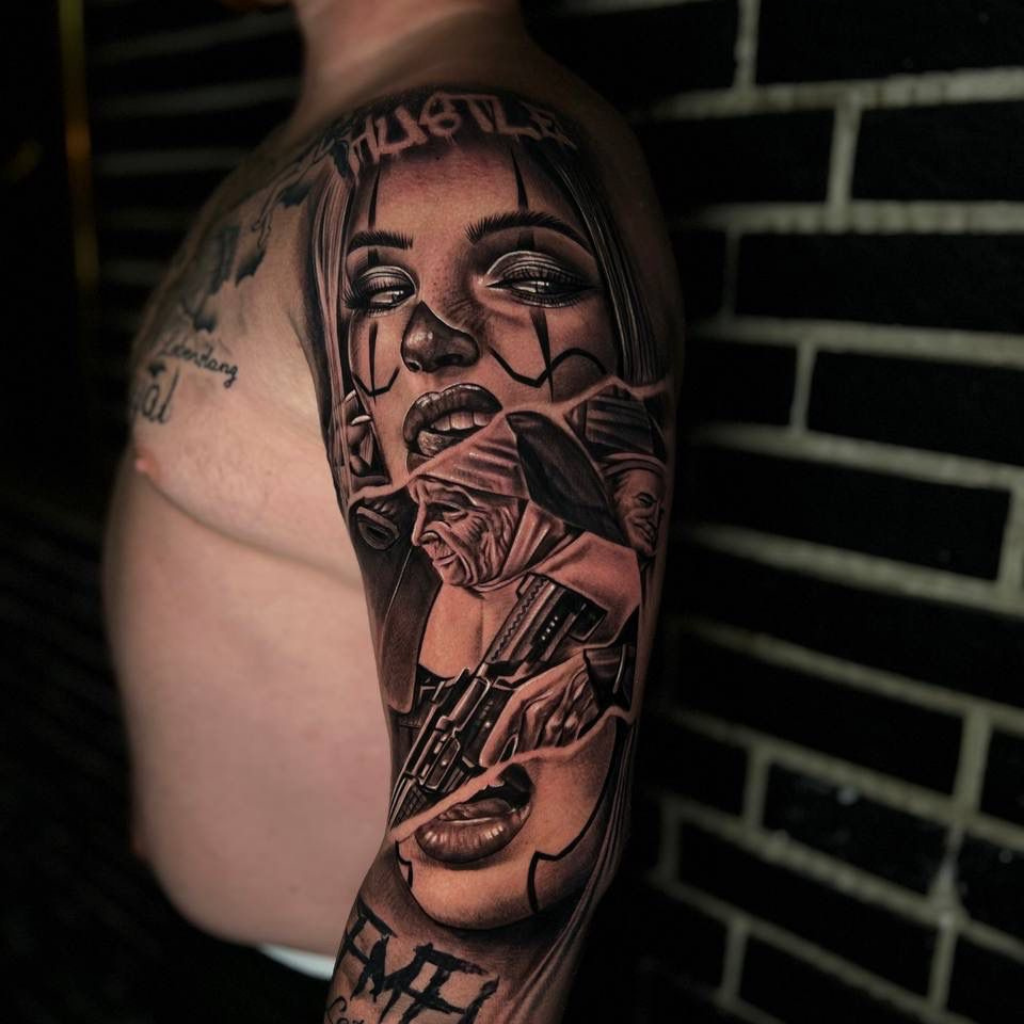 Amsterdam 3D tattoo